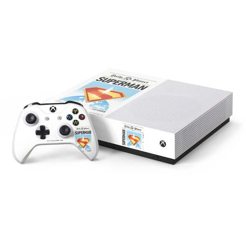 Superman 2025 Daily Planet Superman Cover Xbox One S All-Digital Edition Bundle Skin