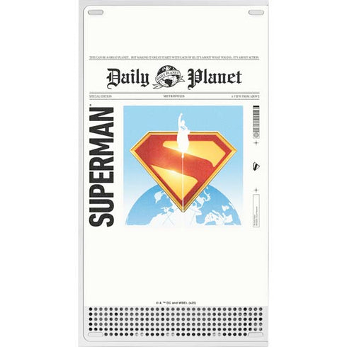 Superman 2025 Daily Planet Superman Cover Xbox Series S Bundle Skin
