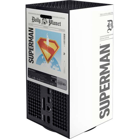 Superman 2025 Daily Planet Superman Cover Xbox Series X Console Skin
