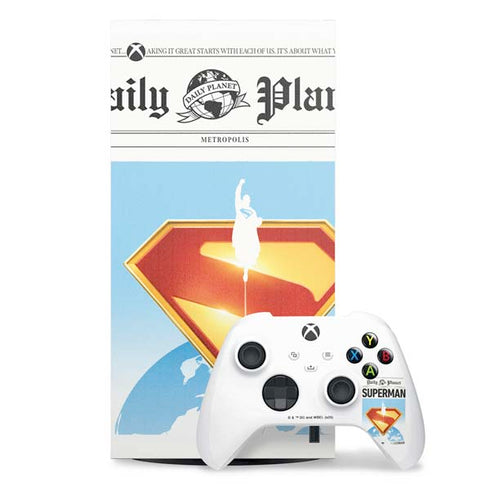 Superman 2025 Daily Planet Superman Cover XBox Series X Digital Edition Bundle Skin