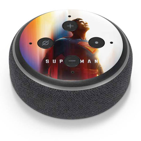 Superman 2025 Man of Steel Ascension Heroic Glow Amazon Echo Dot Skin