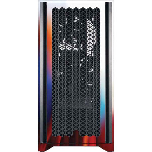 Superman 2025 Man of Steel Ascension Heroic Glow Corsair 4000D Tempered Glass Mid-Tower ATX Case Skin