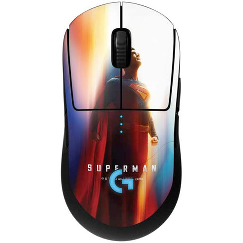 Superman 2025 Man of Steel Ascension Heroic Glow G Pro Wireless Gaming Mouse Skin