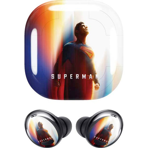 Superman 2025 Man of Steel Ascension Heroic Glow Galaxy Buds Pro Skin