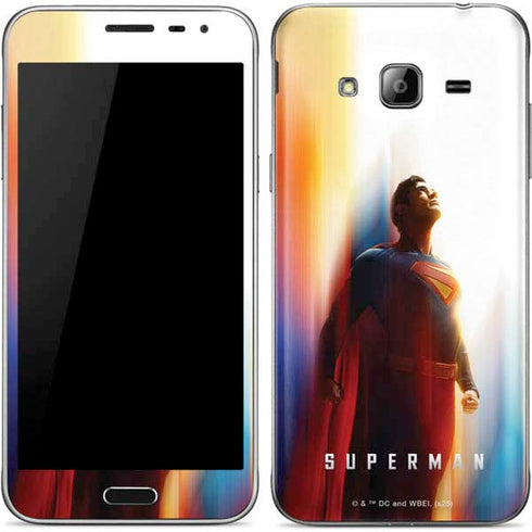 Superman 2025 Man of Steel Ascension Heroic Glow Galaxy J3 Skin
