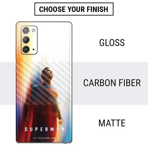 Superman 2025 Man of Steel Ascension Heroic Glow Galaxy Note20 5G Skin