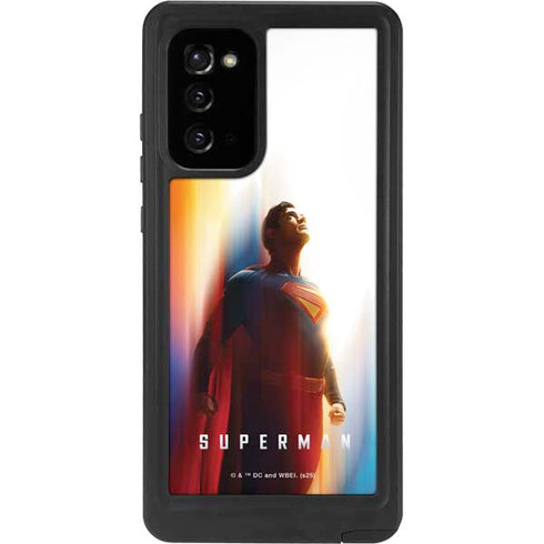 Superman 2025 Man of Steel Ascension Heroic Glow Galaxy Note20 5G Waterproof Case
