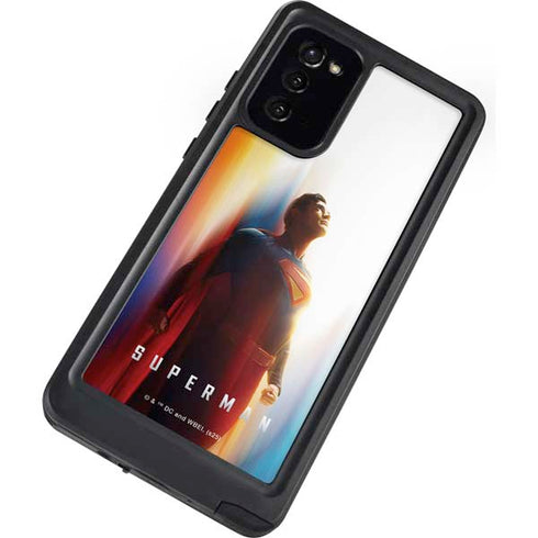 Superman 2025 Man of Steel Ascension Heroic Glow Galaxy Note20 5G Waterproof Case