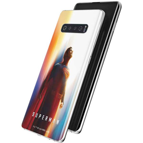 Superman 2025 Man of Steel Ascension Heroic Glow Galaxy S10 Plus Skin