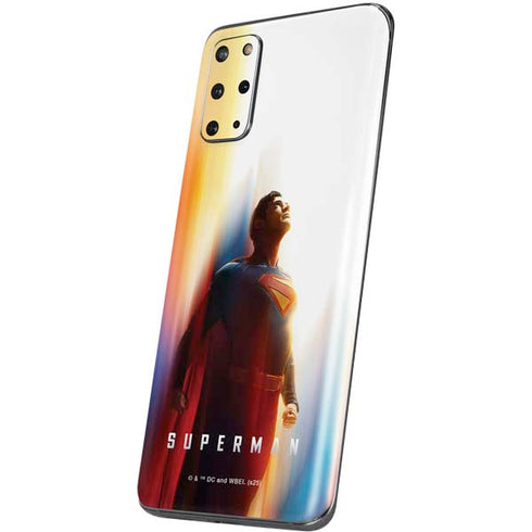 Superman 2025 Man of Steel Ascension Heroic Glow Galaxy S20 Plus Skin