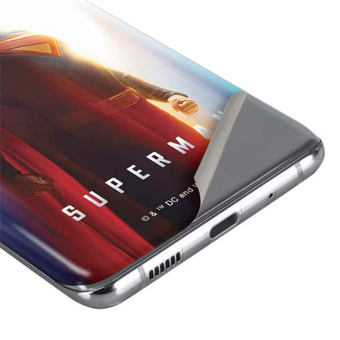 Superman 2025 Man of Steel Ascension Heroic Glow Galaxy S20 Plus Skin