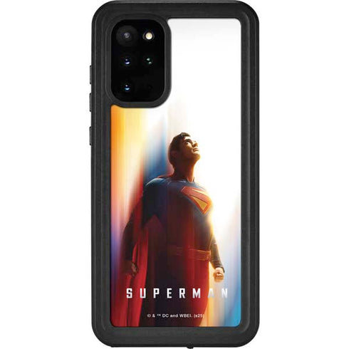 Superman 2025 Man of Steel Ascension Heroic Glow Galaxy S20 Plus Waterproof Case
