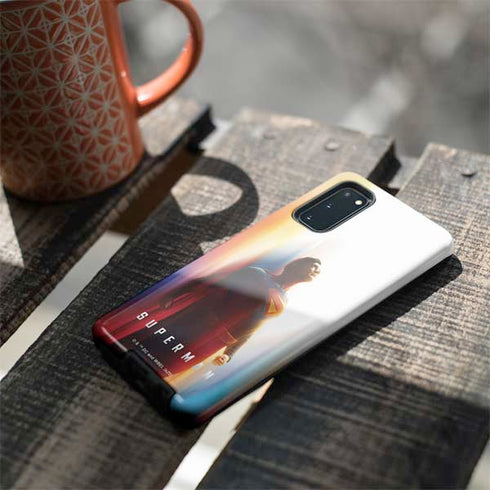 Superman 2025 Man of Steel Ascension Heroic Glow Galaxy S20 Pro Case