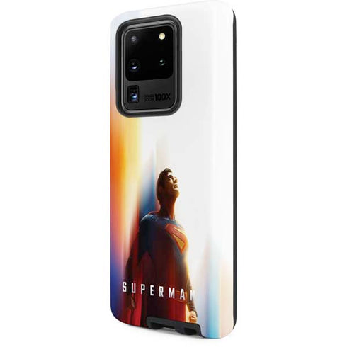 Superman 2025 Man of Steel Ascension Heroic Glow Galaxy S20 Ultra 5G Pro Case