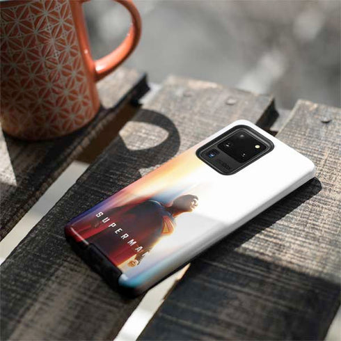 Superman 2025 Man of Steel Ascension Heroic Glow Galaxy S20 Ultra 5G Pro Case