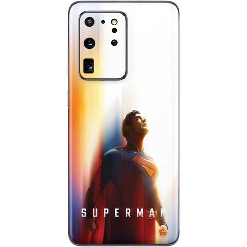 Superman 2025 Man of Steel Ascension Heroic Glow Galaxy S20 Ultra 5G Skin
