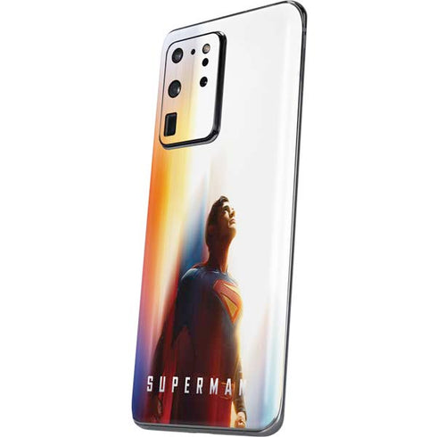 Superman 2025 Man of Steel Ascension Heroic Glow Galaxy S20 Ultra 5G Skin