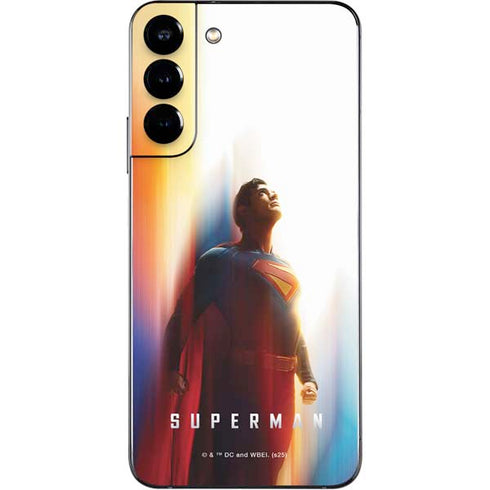 Superman 2025 Man of Steel Ascension Heroic Glow Galaxy S22 Plus Skin