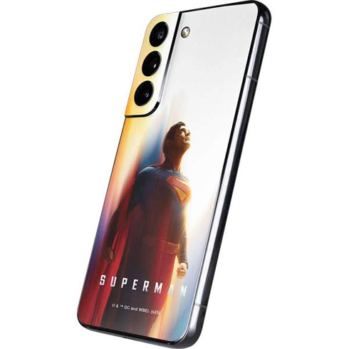 Superman 2025 Man of Steel Ascension Heroic Glow Galaxy S22 Plus Skin