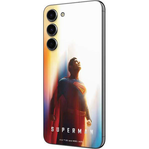 Superman 2025 Man of Steel Ascension Heroic Glow Galaxy S23 FE Skin
