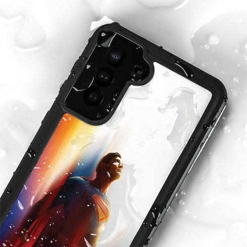 Superman 2025 Man of Steel Ascension Heroic Glow Galaxy S23 Plus Waterproof Case