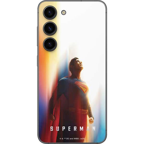 Superman 2025 Man of Steel Ascension Heroic Glow Galaxy S23 Skin