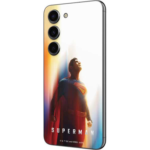 Superman 2025 Man of Steel Ascension Heroic Glow Galaxy S23 Skin