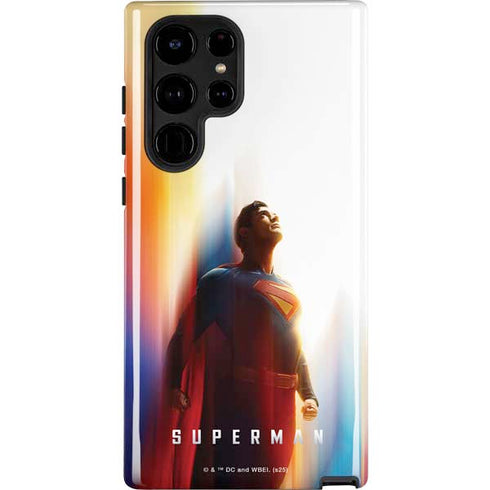 Superman 2025 Man of Steel Ascension Heroic Glow Galaxy S23 Ultra Pro Case