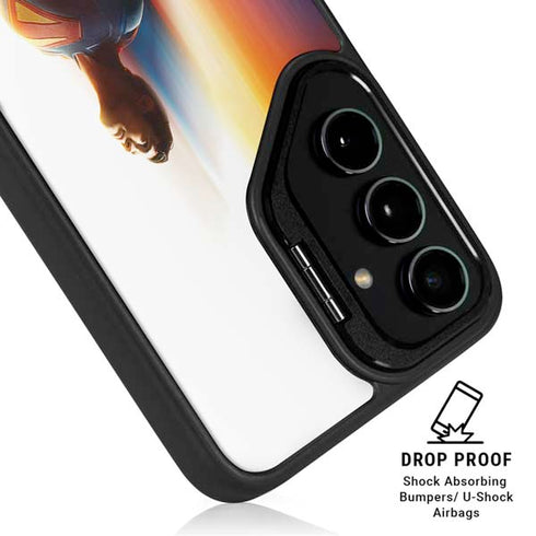 Superman 2025 Man of Steel Ascension Heroic Glow Galaxy S25 Kickstand Case