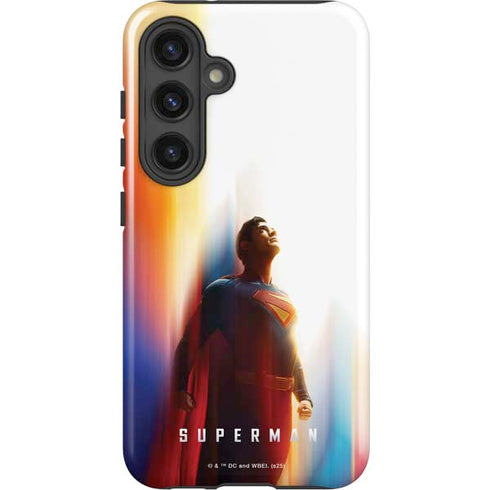 Superman 2025 Man of Steel Ascension Heroic Glow Galaxy S25 Plus Impact Case
