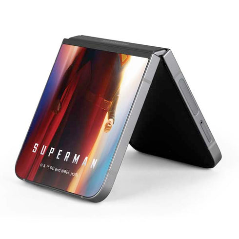 Superman 2025 Man of Steel Ascension Heroic Glow Galaxy Z Flip6 Skin