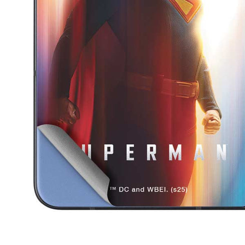 Superman 2025 Man of Steel Ascension Heroic Glow Galaxy Z Fold5 5G Skin