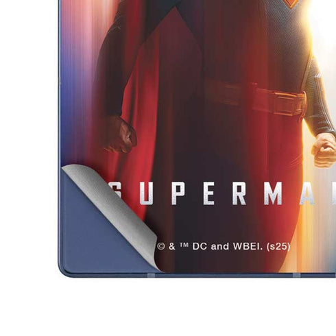 Superman 2025 Man of Steel Ascension Heroic Glow Galaxy Z Fold6 Skin