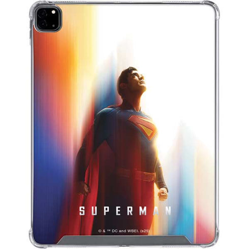 Superman 2025 Man of Steel Ascension Heroic Glow iPad Pro 12.9in (2020) Clear Case