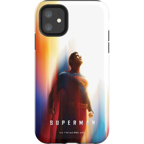 Superman 2025 Man of Steel Ascension Heroic Glow iPhone 11 Impact Case