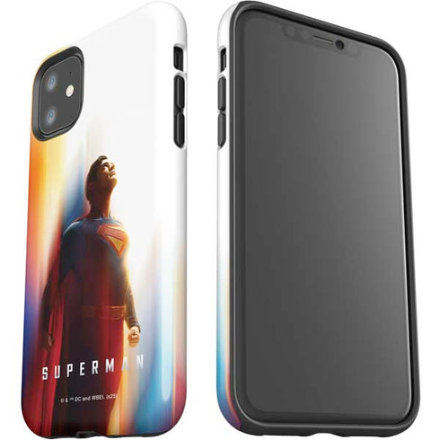 Superman 2025 Man of Steel Ascension Heroic Glow iPhone 11 Impact Case