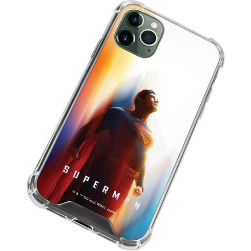 Superman 2025 Man of Steel Ascension Heroic Glow iPhone 12 Pro Clear Case