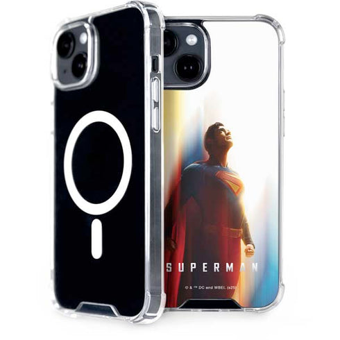 Superman 2025 Man of Steel Ascension Heroic Glow iPhone 13 MagSafe Case