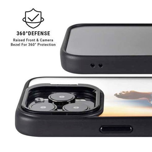 Superman 2025 Man of Steel Ascension Heroic Glow iPhone 13 Pro Kickstand Case