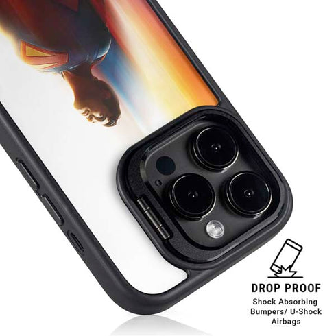 Superman 2025 Man of Steel Ascension Heroic Glow iPhone 13 Pro Kickstand Case