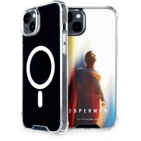 Superman 2025 Man of Steel Ascension Heroic Glow iPhone 14 MagSafe Case