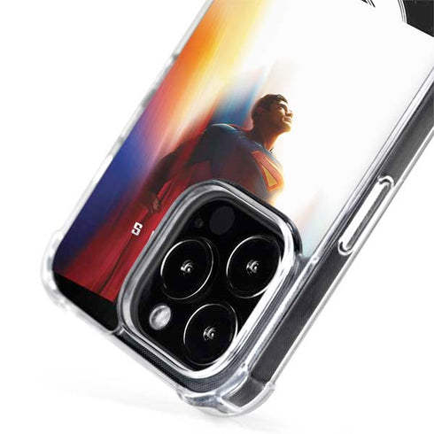 Superman 2025 Man of Steel Ascension Heroic Glow iPhone 15 Pro Max MagSafe Case