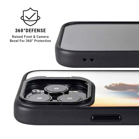 Superman 2025 Man of Steel Ascension Heroic Glow iPhone 16 Pro Max Kickstand Case