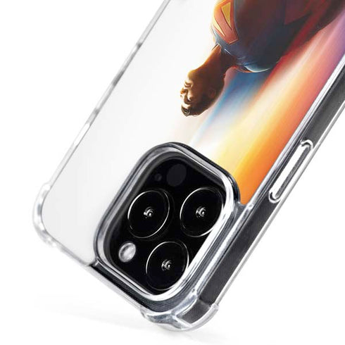 Superman 2025 Man of Steel Ascension Heroic Glow iPhone 16 Pro Max MagSafe Case