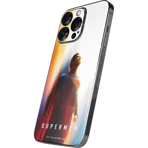Superman 2025 Man of Steel Ascension Heroic Glow iPhone 16 Pro Skin
