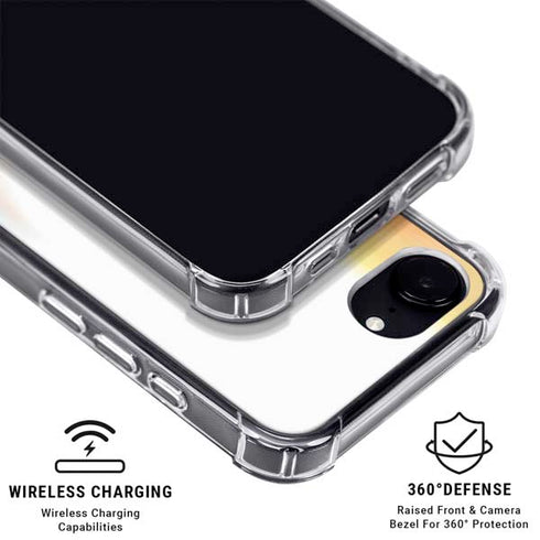 Superman 2025 Man of Steel Ascension Heroic Glow iPhone 16e Clear Case