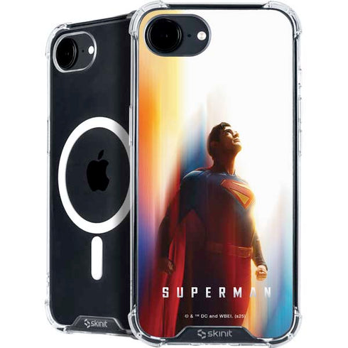 Superman 2025 Man of Steel Ascension Heroic Glow iPhone 16e MagSafe Case