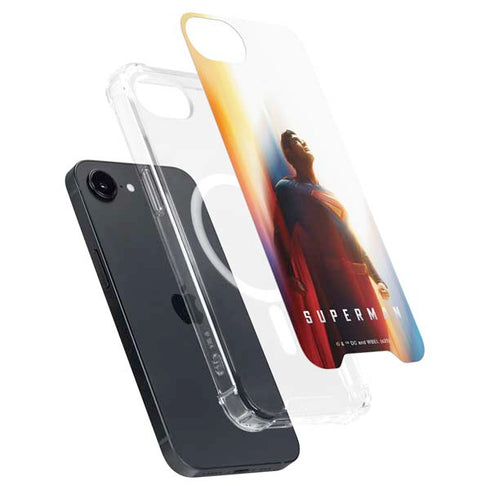 Superman 2025 Man of Steel Ascension Heroic Glow iPhone 16e MagSafe Case