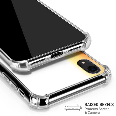 Superman 2025 Man of Steel Ascension Heroic Glow iPhone XR Clear Case