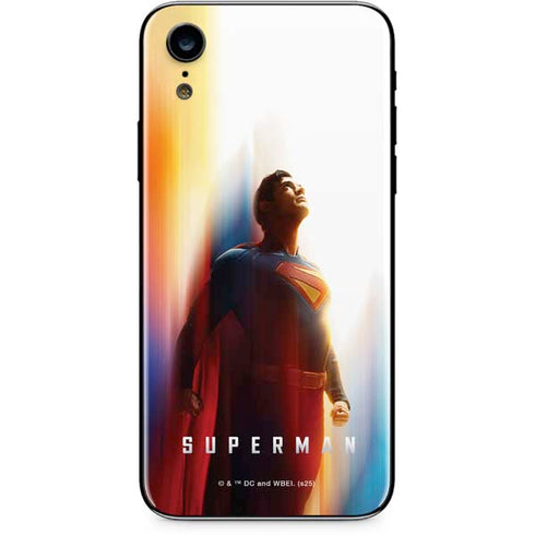 Superman 2025 Man of Steel Ascension Heroic Glow iPhone XR Skin